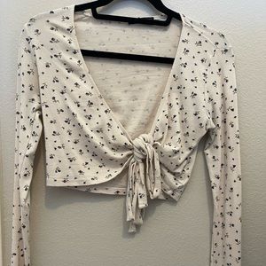 Brandy Melville wrap shirt!
